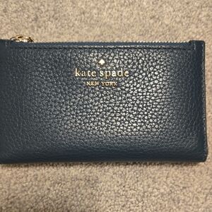 Kate Spade Green Textured Wallet